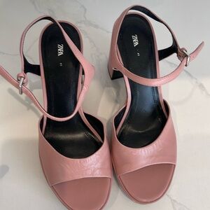 Blush Zara Heels